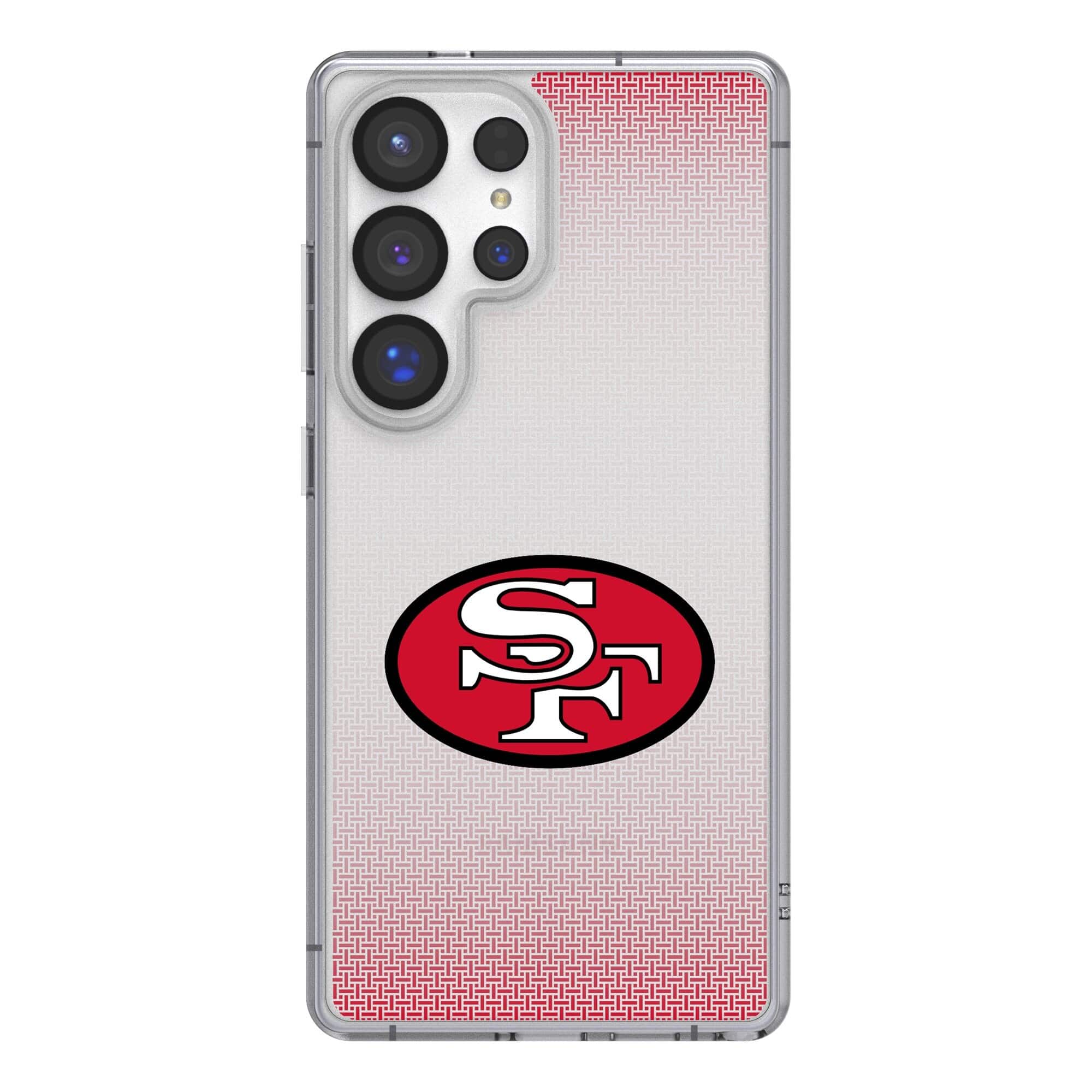 Keyscaper - NFL - San Francisco 49ers Linen Logo Galaxy Clear Case - S25 Plus - Multicolor price history on PriceWatchPro