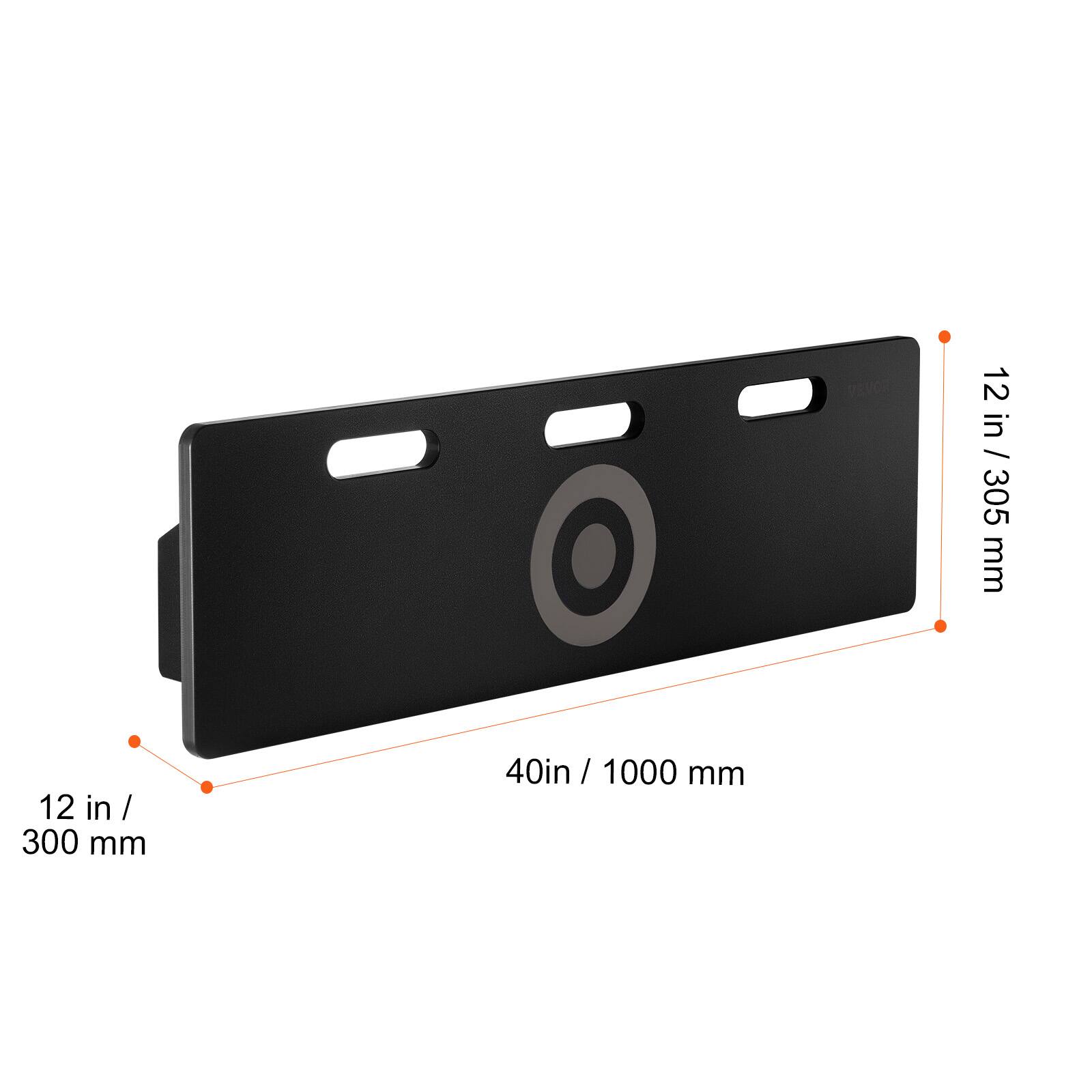 12 in / 305 mm  
12 in / 300 mm  
40 in / 1000 mm