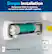 Simple Installation
Swap your filter in seconds, no tools or water shutoff required.
RPWFE GENUINE GE REFRIGERATOR WATER FILTER FRONT ATT
Dispense water through the filter after filter change to purge the her.
Upper Left Wall