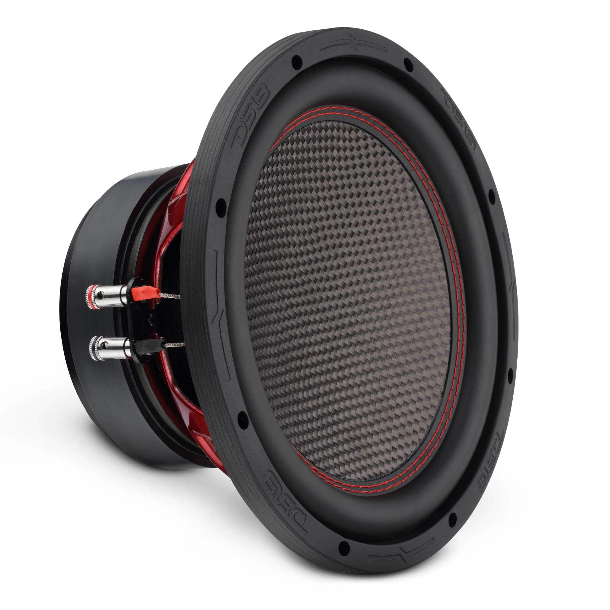 DS18 Audio - GEN-X 10" Subwoofer with Carbon Fiber Dust Cap, 600W RMS Dual 4-Ohm