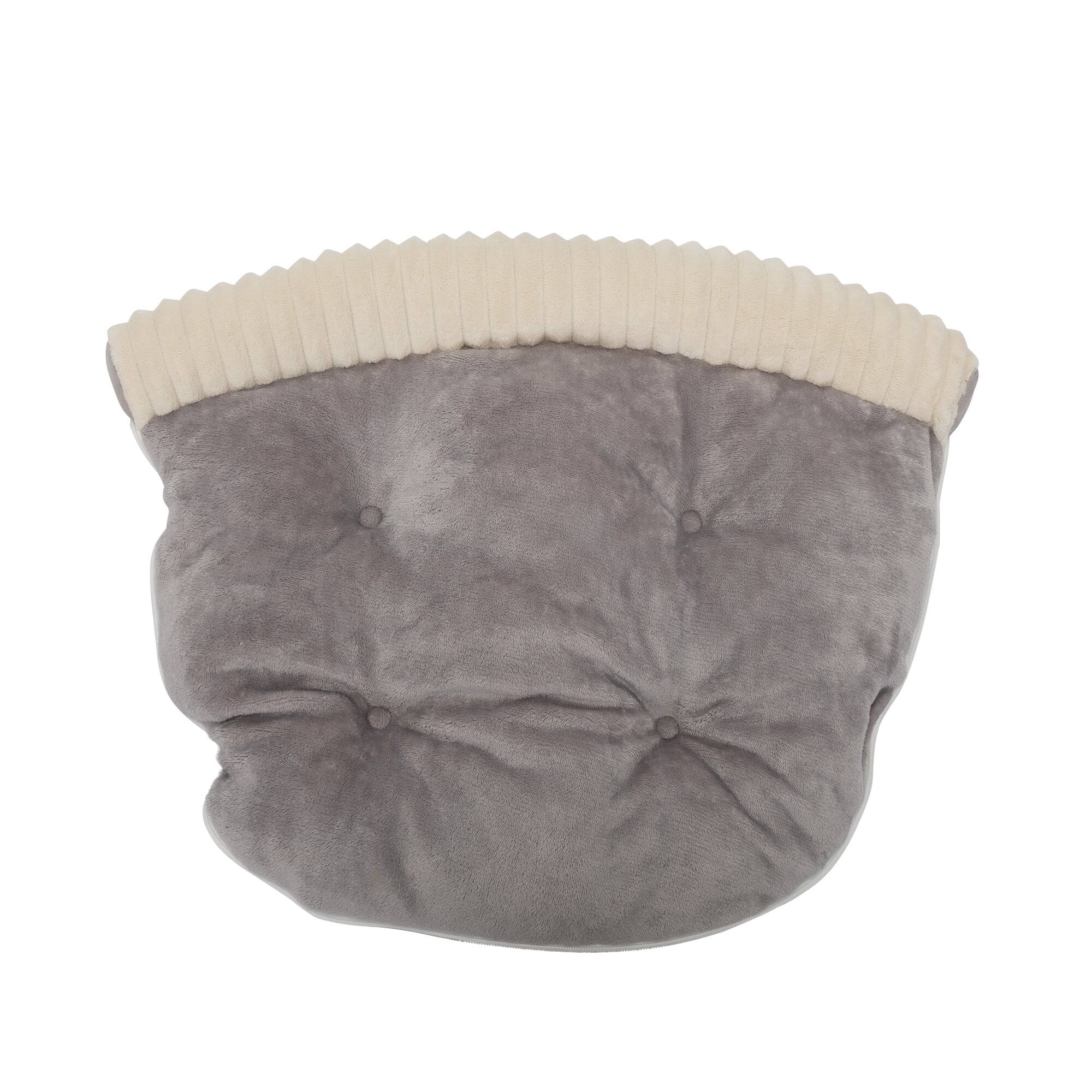 Alt View 10. Pefilos - 49" Large Cat Tunnel Bed for Indoor, Cat Tube with Collapsible Washable Cat Bed, Cat Toys for Small Medium Kitty City - Gray.