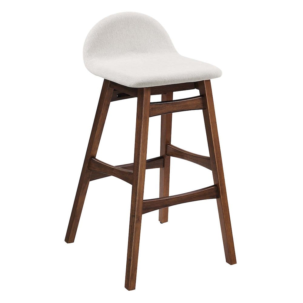 Modway - Juno Wood Bar Stool Set of 2 - White