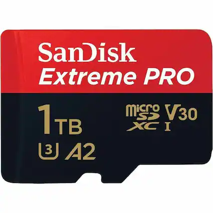 SanDisk Extreme PRO Micro SD V30 1TB XC I 3 A2