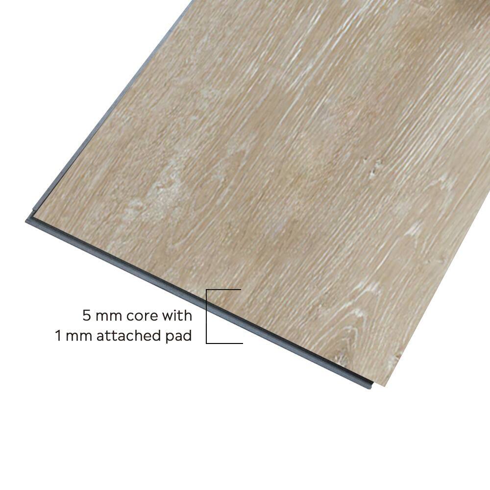 5 mm core with 1 mm attached pad