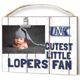 Jardine - Nebraska-Kearney Lopers 8'' x 10'' Cutest Little Weathered Logo Clip Photo Frame - White