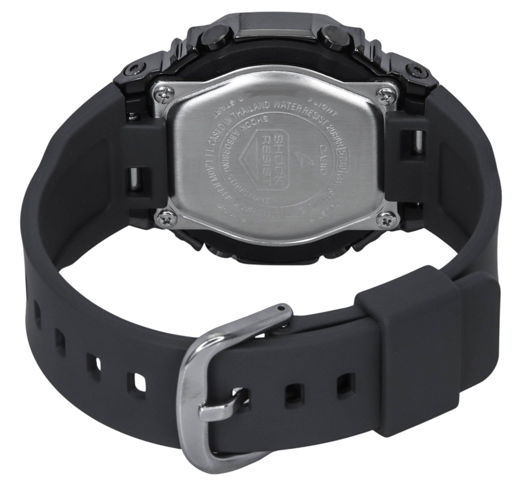 Sure, here is the corrected and grouped text from the image:

**Back of the Watch:**
- MADE IN THAILAND
- WATER RESIST 20BAR/200M
- SHOCK RESIST
- ABSORBING RESIST
- CASIO
- MODEL: 2UBAR/57301
- EAN: 8801090158001
- B01P2E

**Additional Text:**
- LIGHT
- DO NOT SUBMERGE IN WATER
- DO NOT USE IN YOCHING
- DO NOT USE IN HIGH TEMPERATURE
- DO NOT USE IN LOW TEMPERATURE
- DO NOT USE IN HIGH HUMIDITY
- DO NOT USE IN HIGH ALTITUDE
- DO NOT USE IN HIGH VIBRATION
- DO NOT USE IN HIGH MAGNETIC FIELD