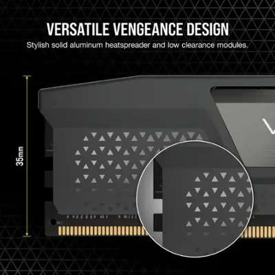 メモリー VENGEANCE RGB 32GB (2x16GB) DDR5 6000Mhz CORSAIR VENGEANCE RGB DDR5 32GB (2x16GB) DDR5 6000MHz CL36