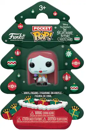 3+
Disney Tim Burton's The Nightmare Before Christmas
Funko
www.funko.com
POCKET POP!
VINYL FIGURE / FIGURINE EN VINYLE / FIGURA DE VINIL
WARNING: CHOKING HAZARD. Small parts. Not suitable for children under 36 months.
ATTENTION: DANGER D'ÉTOUFFEMENT. Petites pièces. Ne convient pas aux enfants de moins de 36 mois.
ADVERTENCIA: PELIGRO DE ASFIXIA. Partes pequeñas. No es adecuado para niños menores de 36 meses.