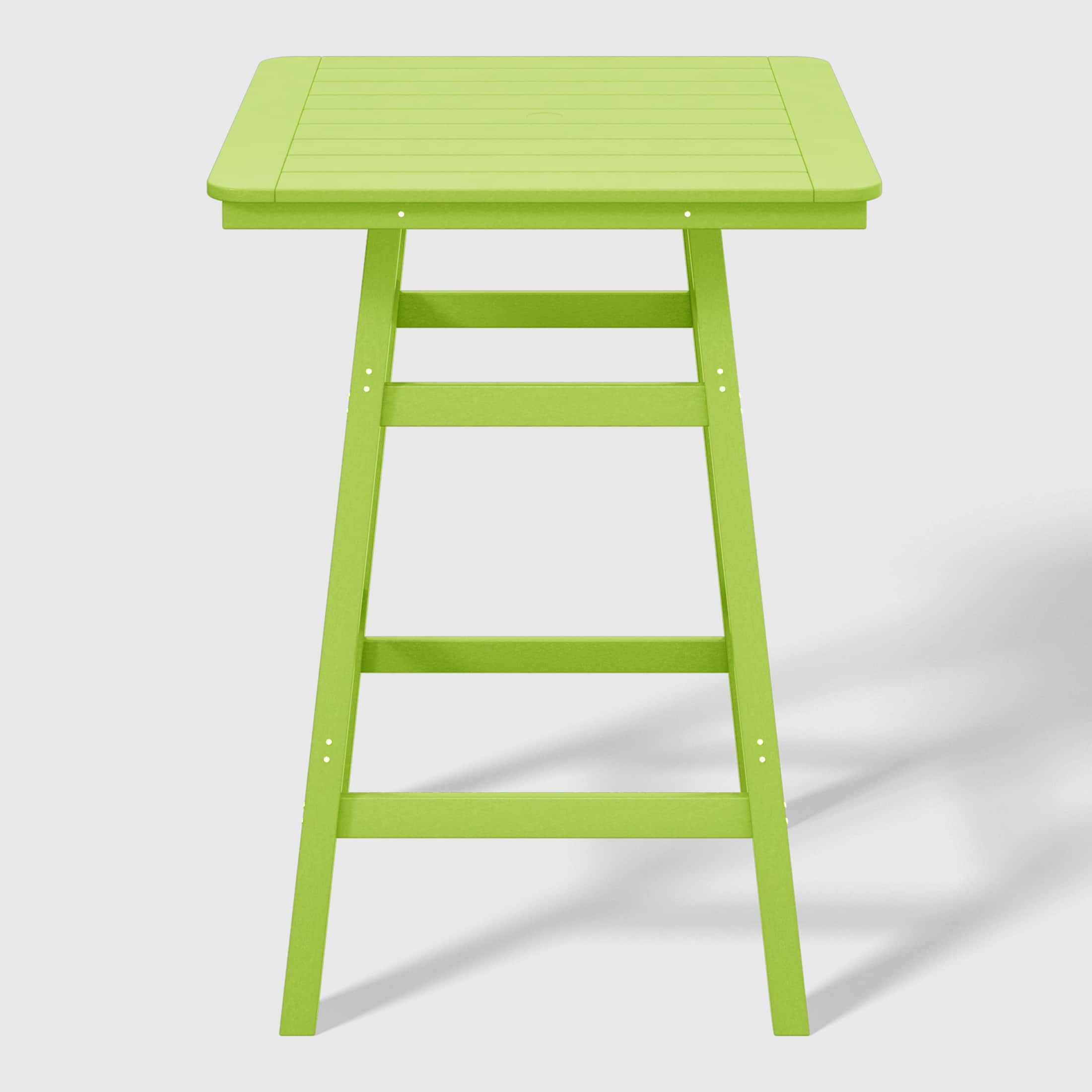 "WestinTrends - Malibu 30"" Square Outdoor Patio Bistro Bar Table With Umbrella Hole - Lime" price history on PriceWatchPro