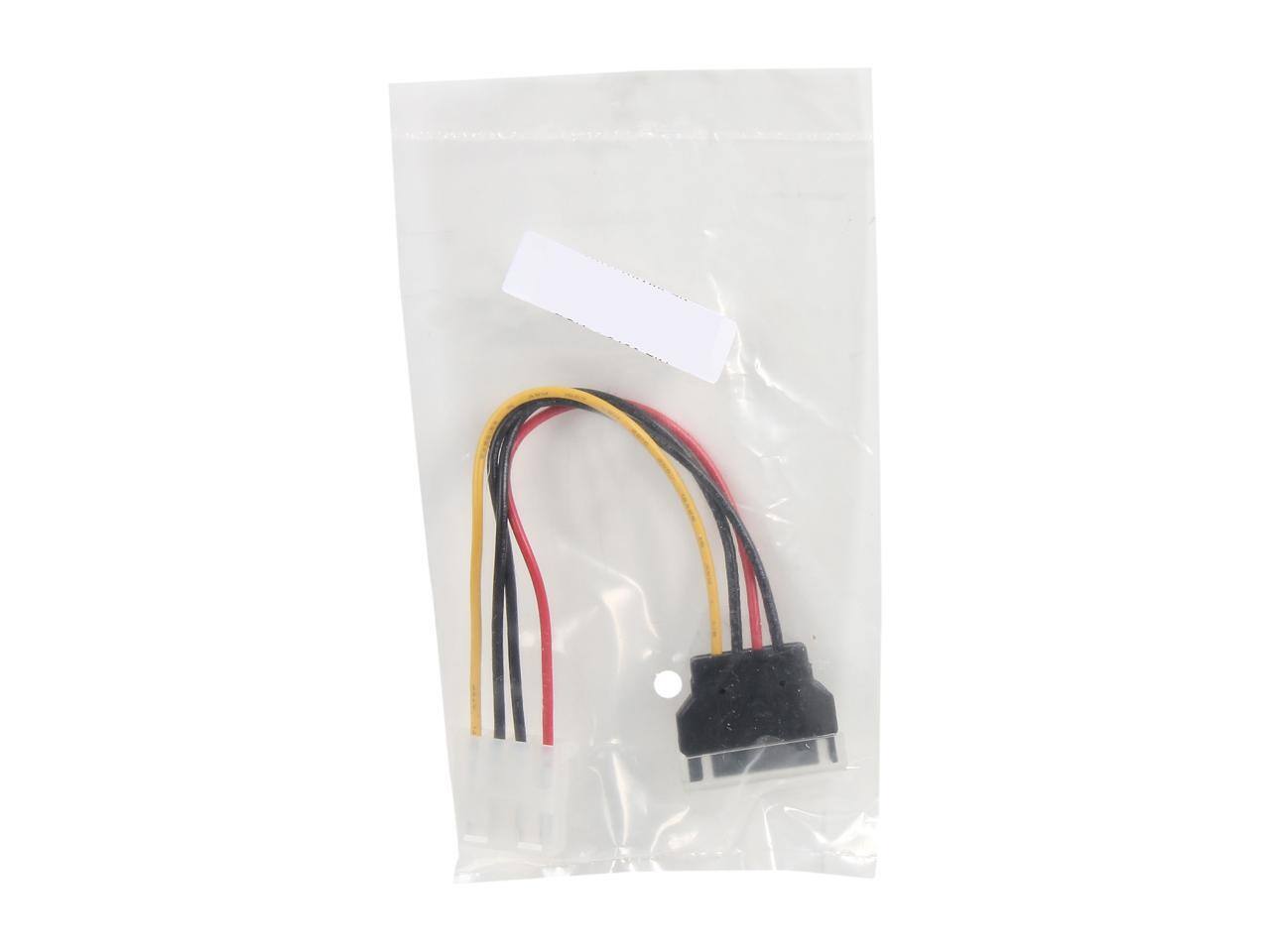 Alt View 2. Nippon Labs - Nippon Labs POW-S6120-7IN 7 in. SATA Power Adaptor 5.25 Female to SATA Power Female to Male.