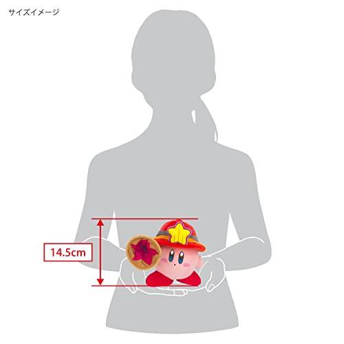 Alt View 4. Nintendo - Sanei Boeki KP63 Kirby All Star Collection Ranger Kirby Plush Toy, Size S, Height 5.7 inches (14.5 cm).