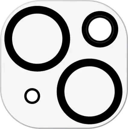 Front. AT&T - AT&T Glass Camera Screen Protector - iPhone 14/14 Plus - Clear.