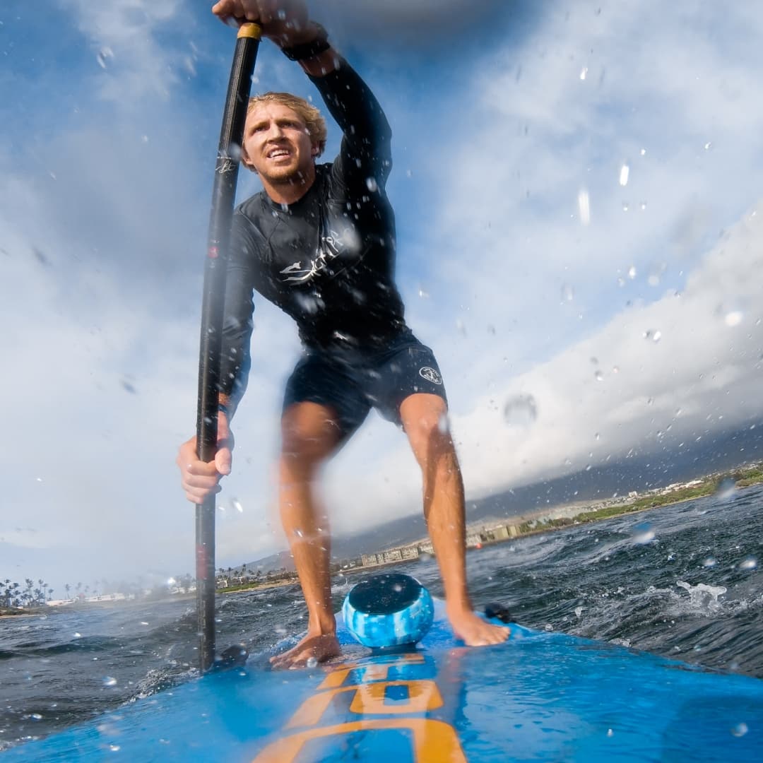 Alt View 15. Speaqua - Barnacle Vibe 2.0 Portable Waterproof Bluetooth Speaker with Built in Storage (2,000 songs) - Manta Ray Black.