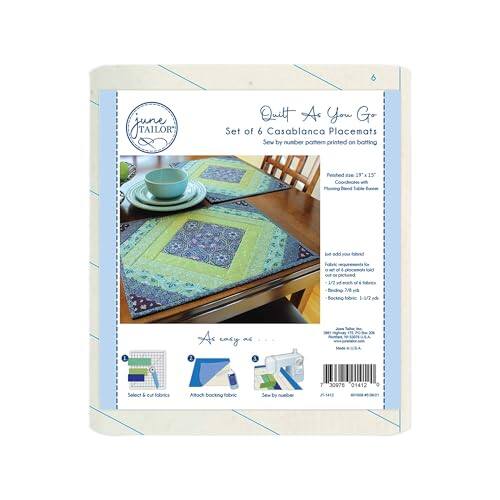 Alt View 2. AccuQuilt - Table Runner & Placemat Quilt-As-You-Go Kits Bundle - Multi.