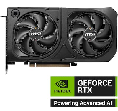 MSI NVIDIA GeForce RTX 5060 Ti 8G SHADOW 2X OC PLUS 8GB GDDR7 PCI MSI NVIDIA GeForce RTX 5060 Ti 8G SHADOW 2X OC PLUS 8GB GDDR7 PCI