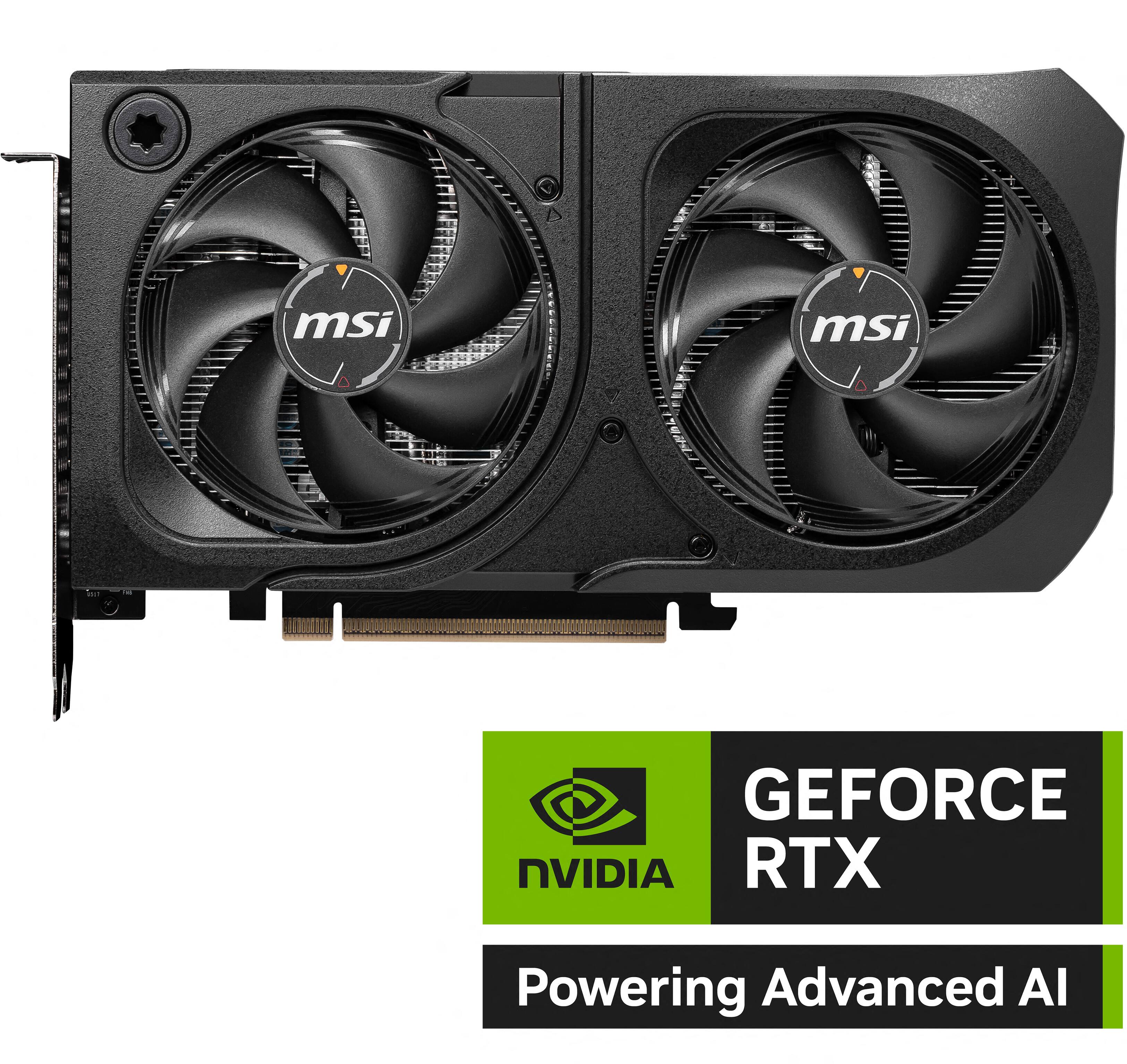 MSI GEFORCE NVIDIA RTX  
Powering Advanced AI