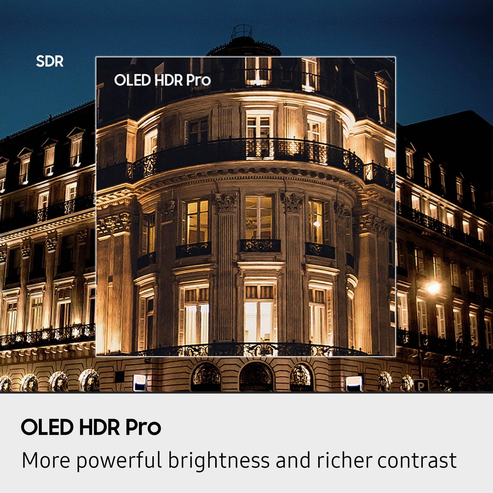 SDR OLED HDR Pro  
OLED HDR Pro  
More powerful brightness and richer contrast