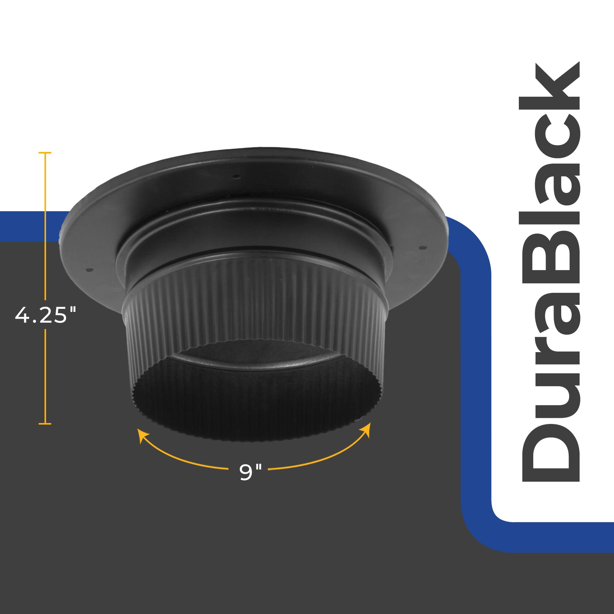DuraBlack

4.25"  
9"