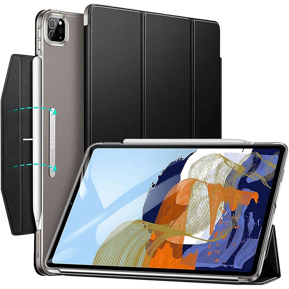 Alt View 13. SaharaCase - ESR Folio Case for Apple iPad Pro 11" (2nd, 3rd, and 4th Gen 2020-2022) - Black.