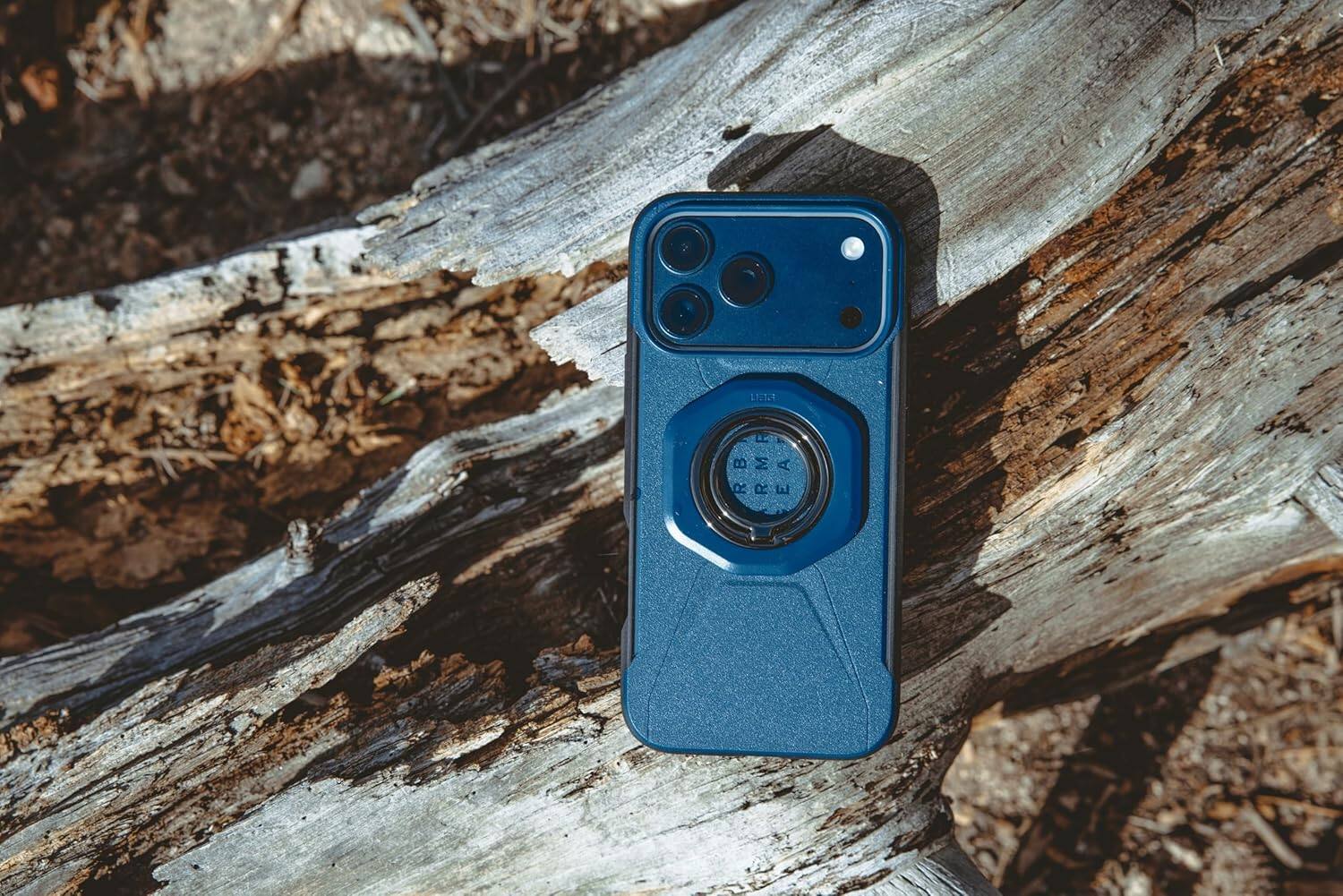 Alt View 1. UAG - Mag Ring Stand LT, Ultra Strong Magnet w/ Multi-Viewing Kickstand, Universal MagSafe Phone Grip & Stand - Mallard.