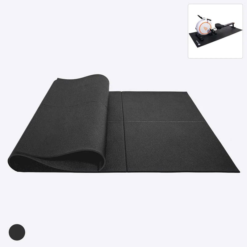 Superun - Treadmill & Rowing Machine Mat 70.8''L x 31.4''W X 0.23''Th Mat - Black price history on PriceWatchPro