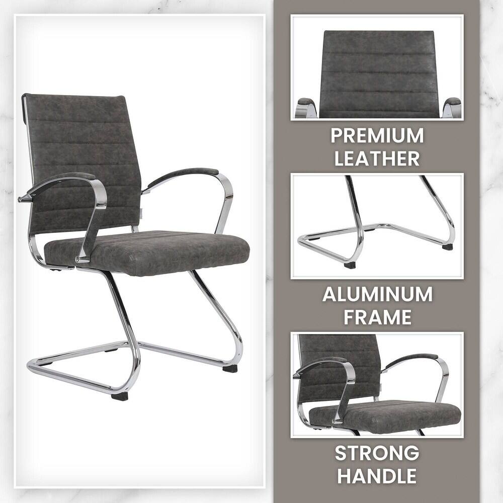 PREMIUM LEATHER  
ALUMINUM FRAME  
STRONG HANDLE