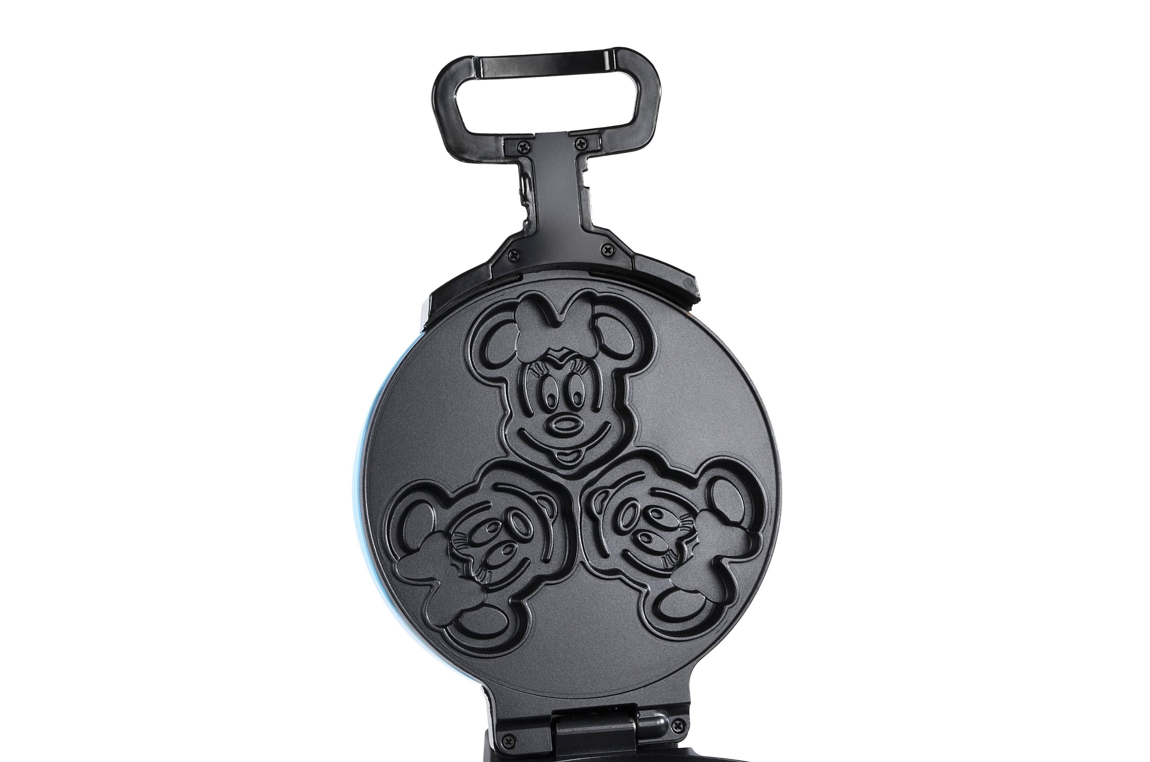 Alt View 2. Disney - Mickey & Minnie Double Flip Waffle Maker - Blue.