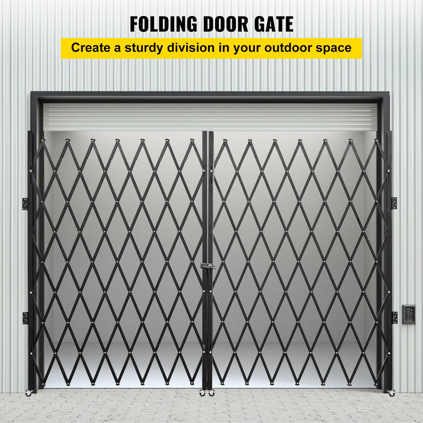 FOLDING DOOR GATE  
Create a sturdy division in your outdoor space