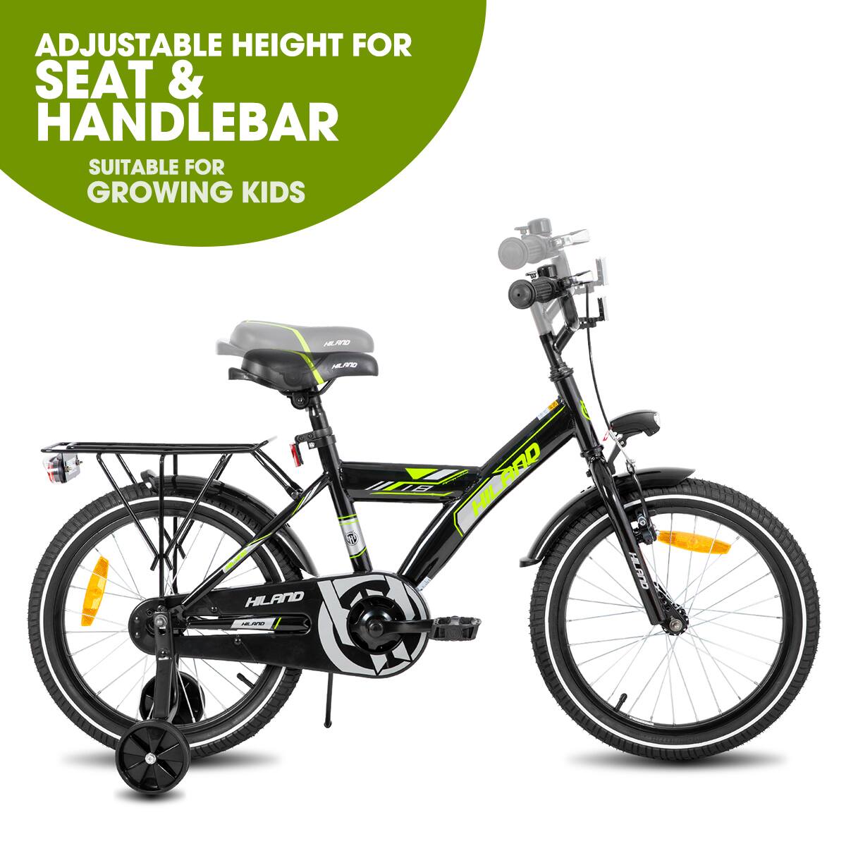 ADJUSTABLE HEIGHT FOR SEAT & HANDLEBAR  
SUITABLE FOR GROWING KIDS