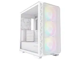 Montech - AIR 903 MAX, E-ATX Mid Tower, 4x 140mm Fans, Tempered Glass, Mesh Front, TYPE-C, 4090 Support, White - White
