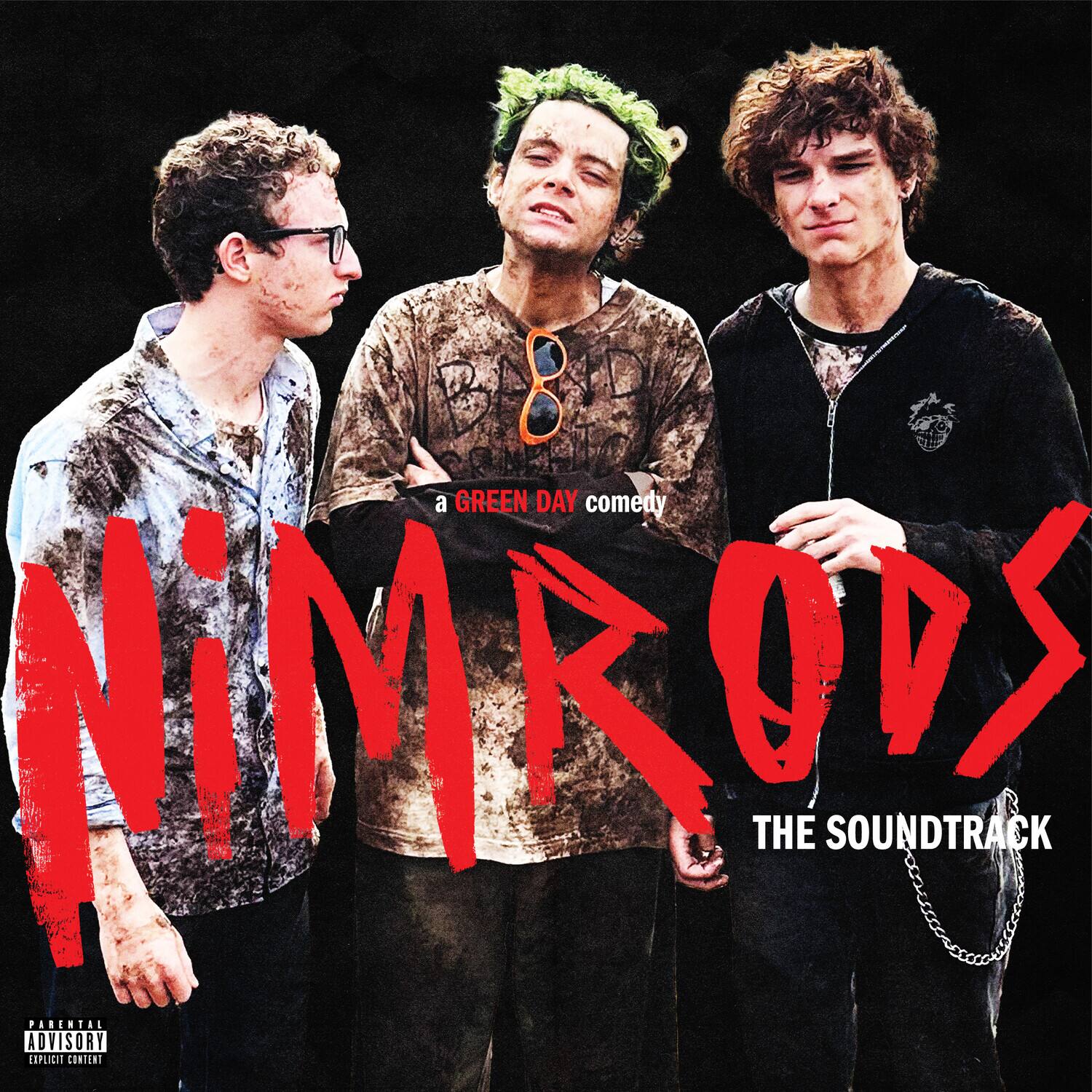 3 8 a GREEN DAY comedy NIMRODS THE SOUNDTRACK PARENTAL ADVISORY EXPLICIT CONTENT