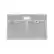 Alt View 7. Streamline - 30 in. Almone Ducted Undermount 80 CFM Range Hood, Mesh Filters, Push Button Control, LED Light - Brushed Stainless Steel.