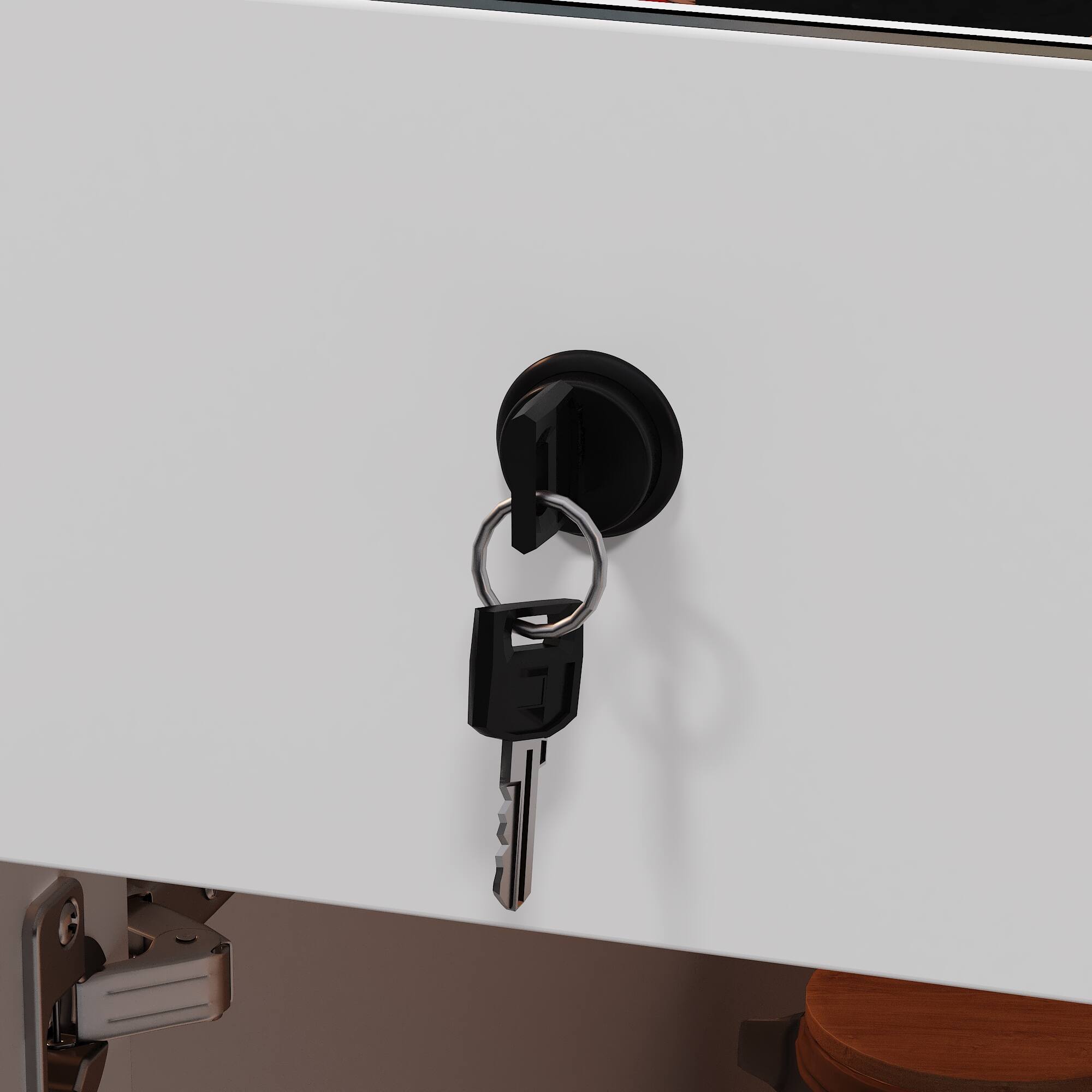 Alt View 4. Famapy - Famapy Kitchen Island Storage Cabinet: Smart Organization for Modern Kitchens - White.