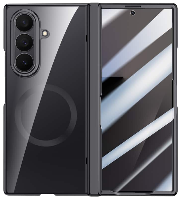 Nakedcellphone - Electro Case for Samsung Galaxy Z Fold 7 Phone - Built-In Screen/Hinge Protector Compatible with MagSafe - Black price history on PriceWatchPro