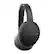 Left. Sony - Sony WH-1000XM4 Wireless Noise Canceling Over-Ear Headphones (Black) Bundle - Black.