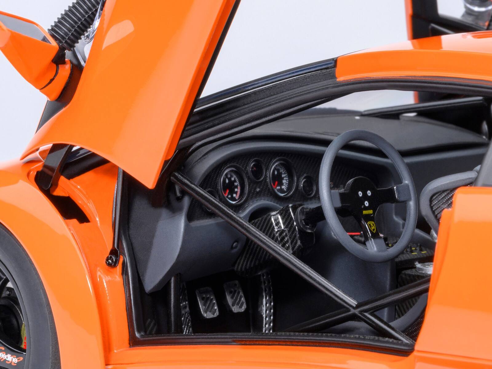 Alt View 3. Autoart - Lamborghini Diablo GTR Arancio Ishtar Orange 1/18 Model Car by Autoart.