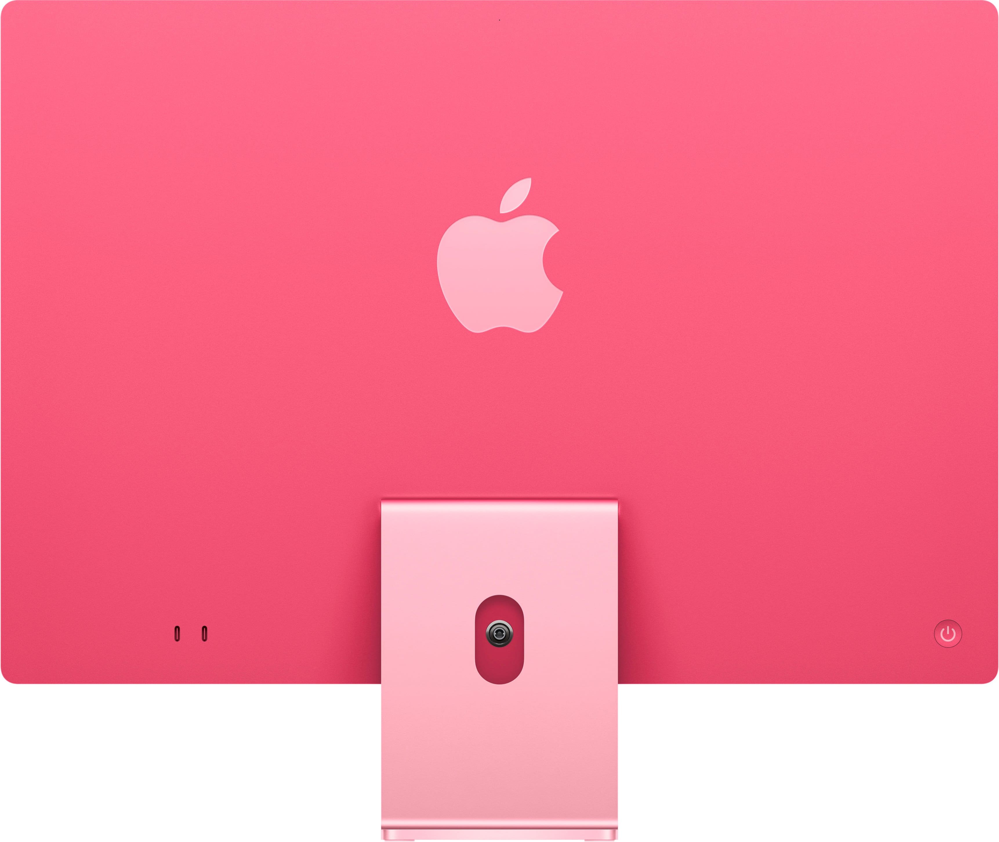 Alt View 11. Apple - iMac 24-inch All-in-One - M4 chip - Built for Apple Intelligence - 8 Core CPU - 8 Core GPU - 16GB Memory - 256GB SSD - Pink.