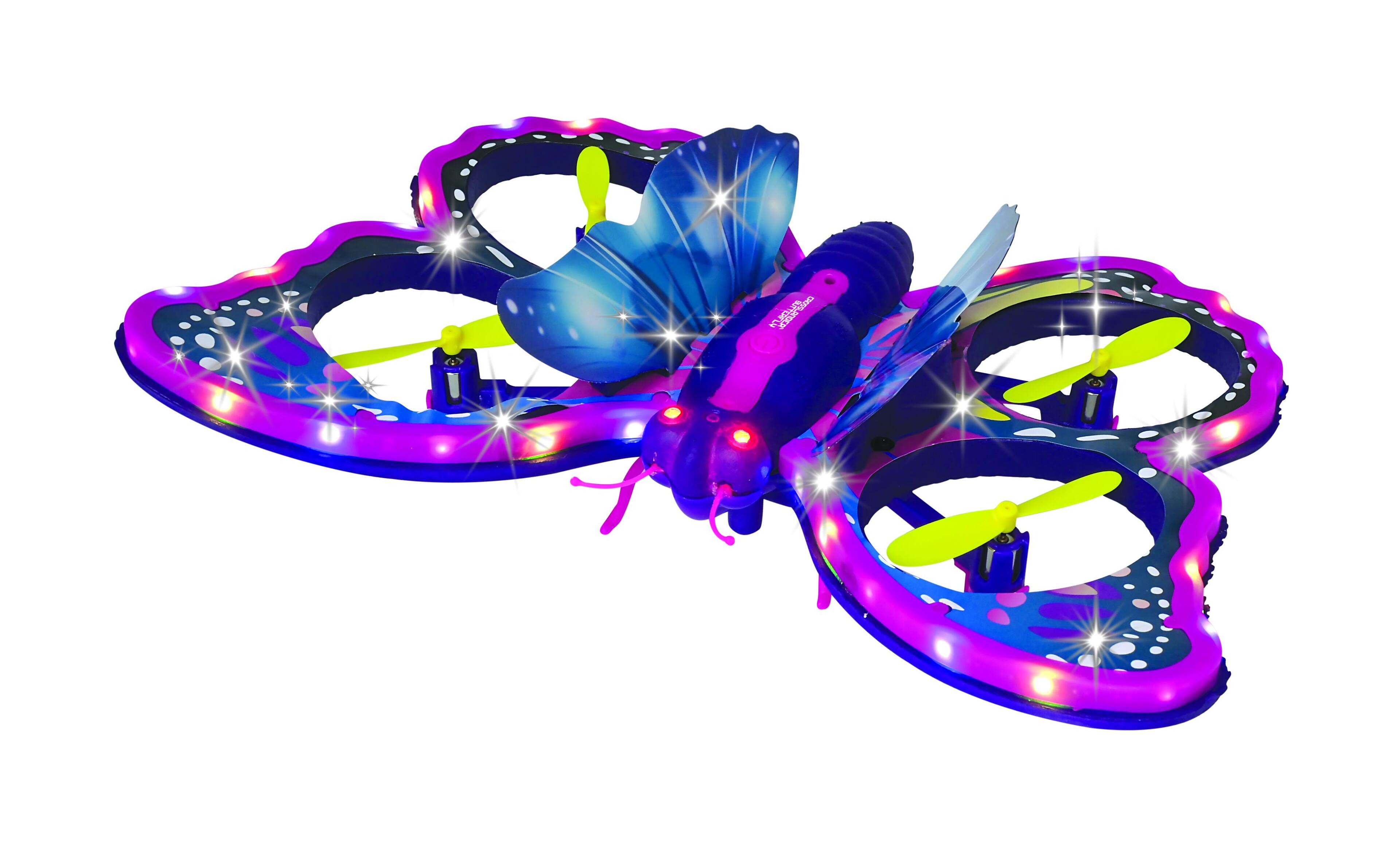Alt View 2. Lexibook - Crosslander Butterfly Remote-Controlled Flying Toy with Gesture.
