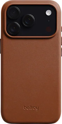 Bellroy - Apple iPhone 17 Pro Premium Leather Phone Case - Rust