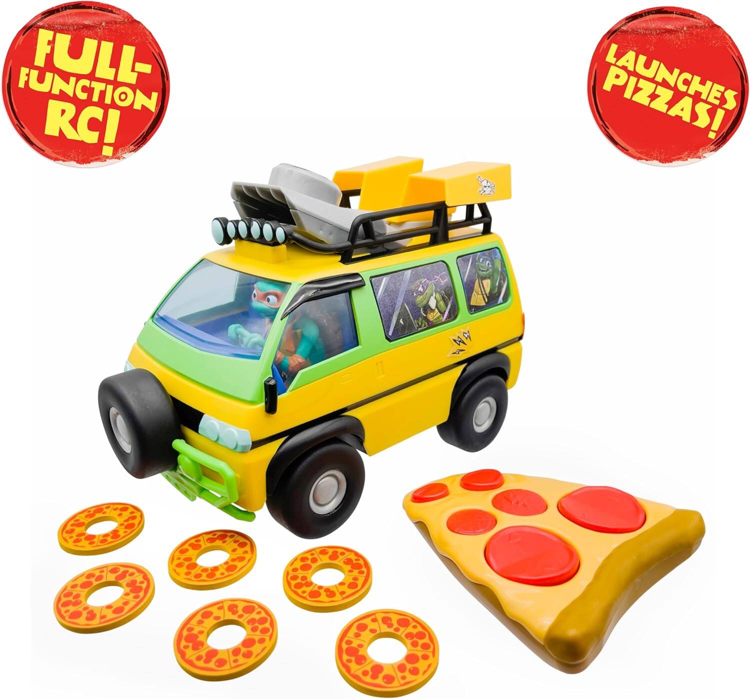 FULL-FUNCTION RC!  
LAUNCHES PIZZAS!