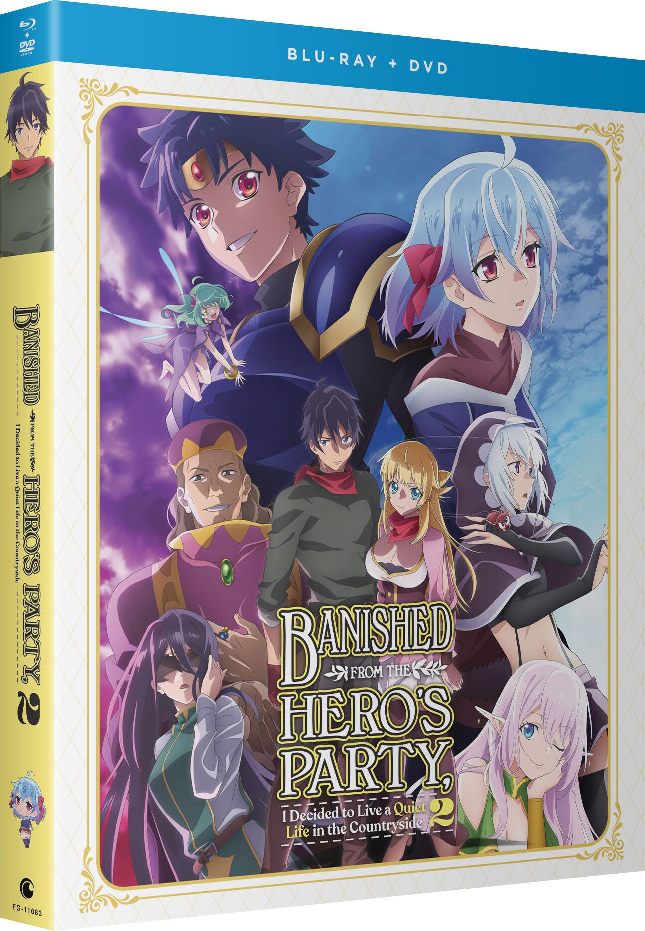Alt View 1. Banished From The Hero's Party I Decided To Live A Quiet Life In The Countryside: Season 2   - BLU-RAY.