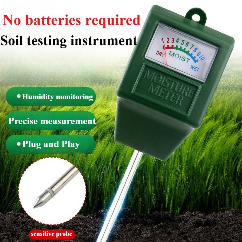 No batteries required
Soil testing instrument
- Humidity monitoring
- Precise measurement
- Plug and Play
sensitive probe
MOISTURE METER
DRY MOIST WET