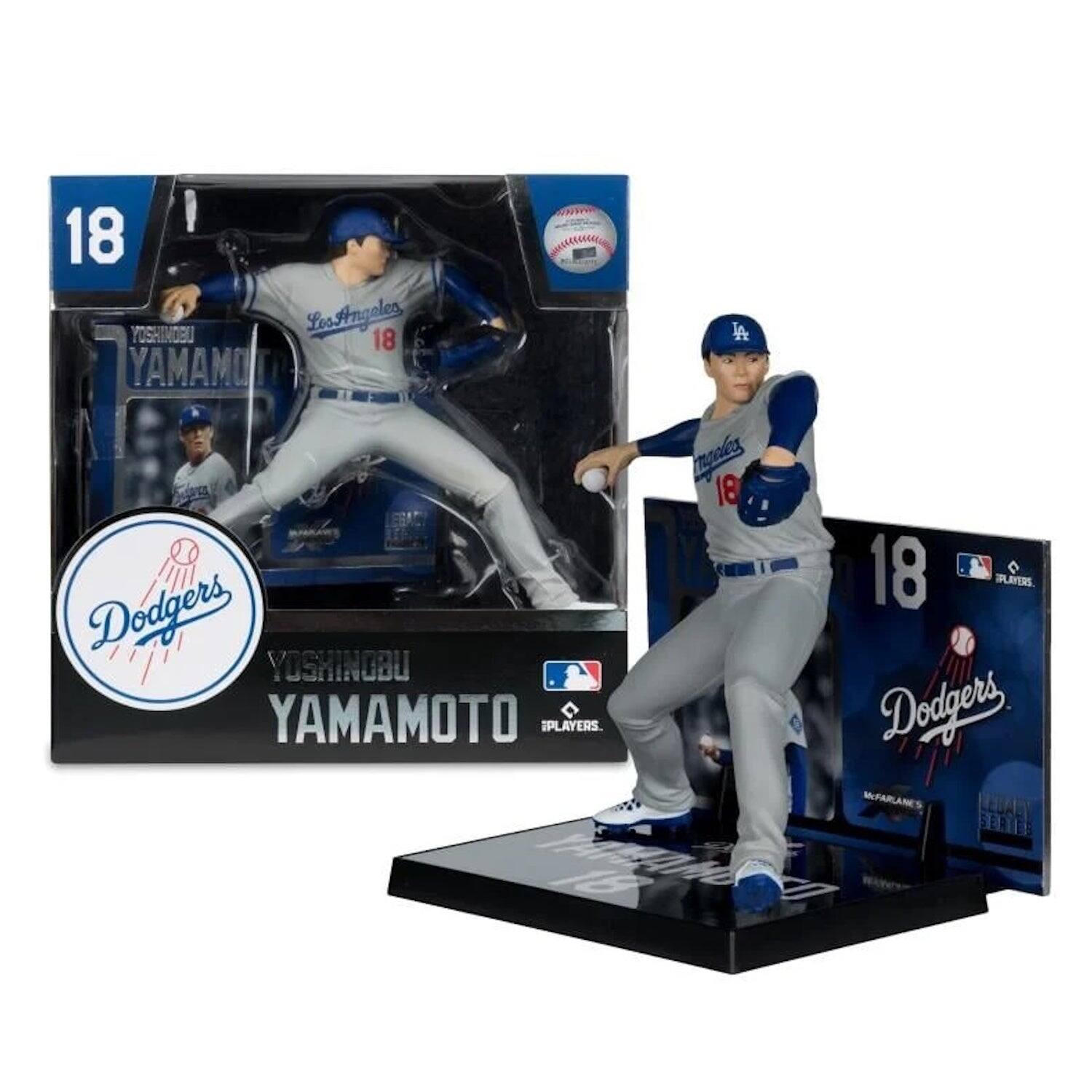 McFarlane Toys: MLB Players 2026 - Yoshinoru Yamamoto #18 - LA Dodgers 7" Figure