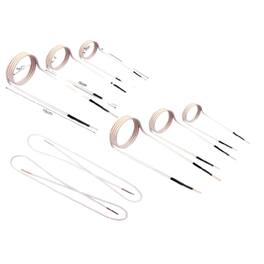 Home Collection - 8PCS Flameless Induction Heater Kit Heating Tool Coils White | Magnetic Induction Heating Set