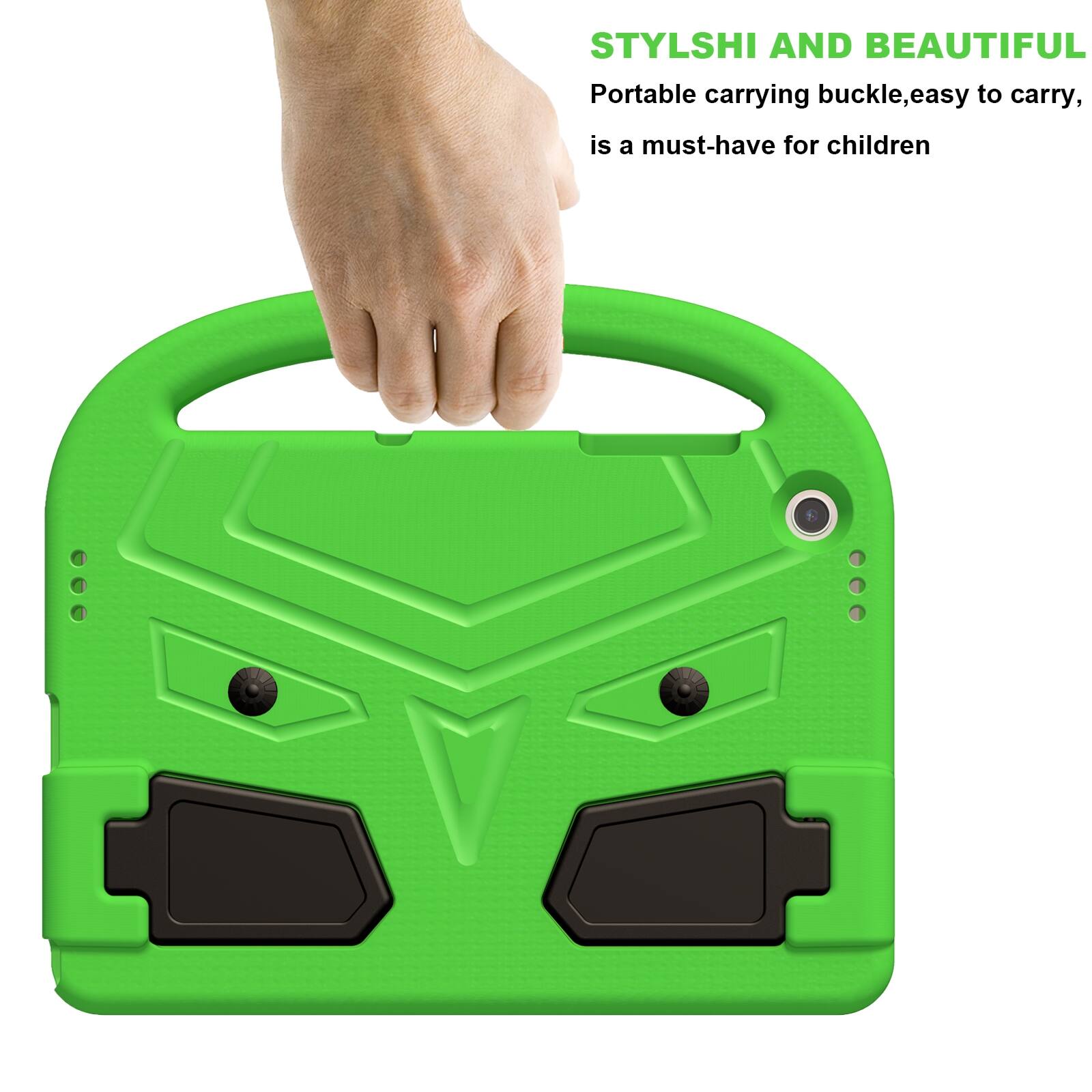 STYLISH AND BEAUTIFUL  
Portable carrying buckle, easy to carry, is a must-have for children