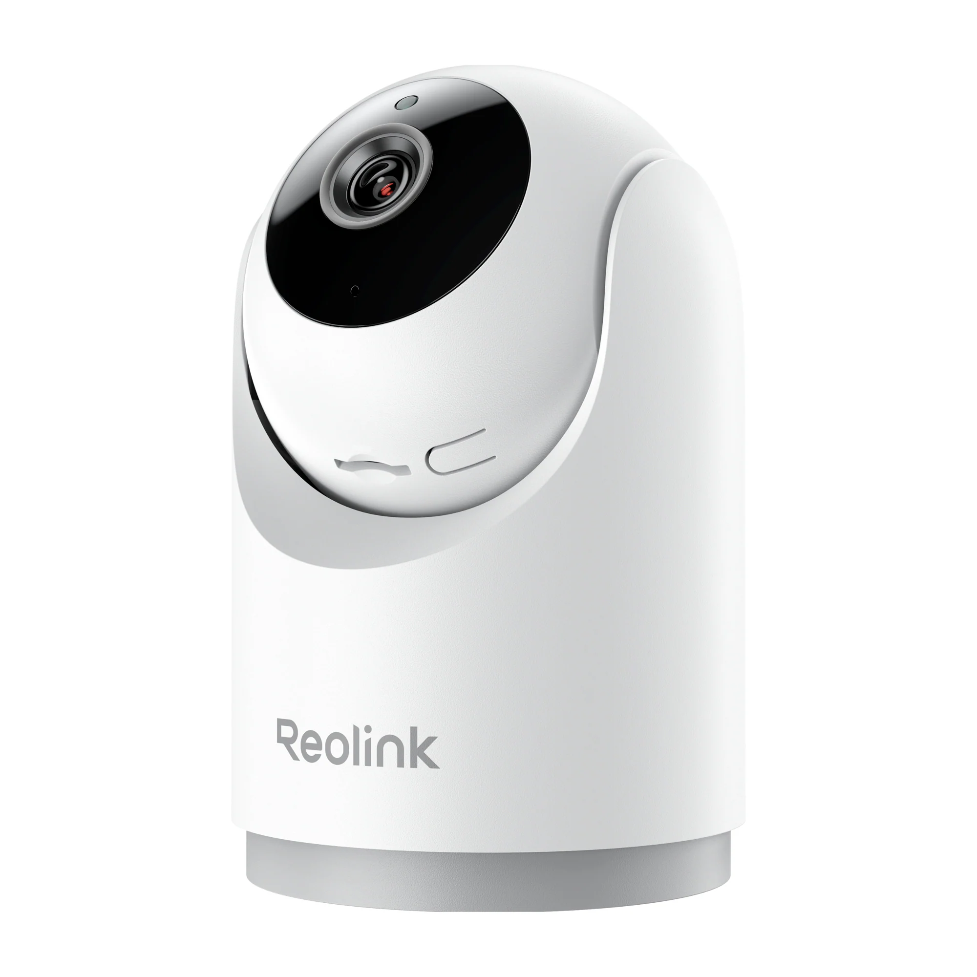Front. Reolink - Reolink - E331 2K+ 5MP Indoor Wired Wi - Fi Pan Tilt Baby + Pet Monitor Camera with Auto - Track and Cry Detect - White - White.