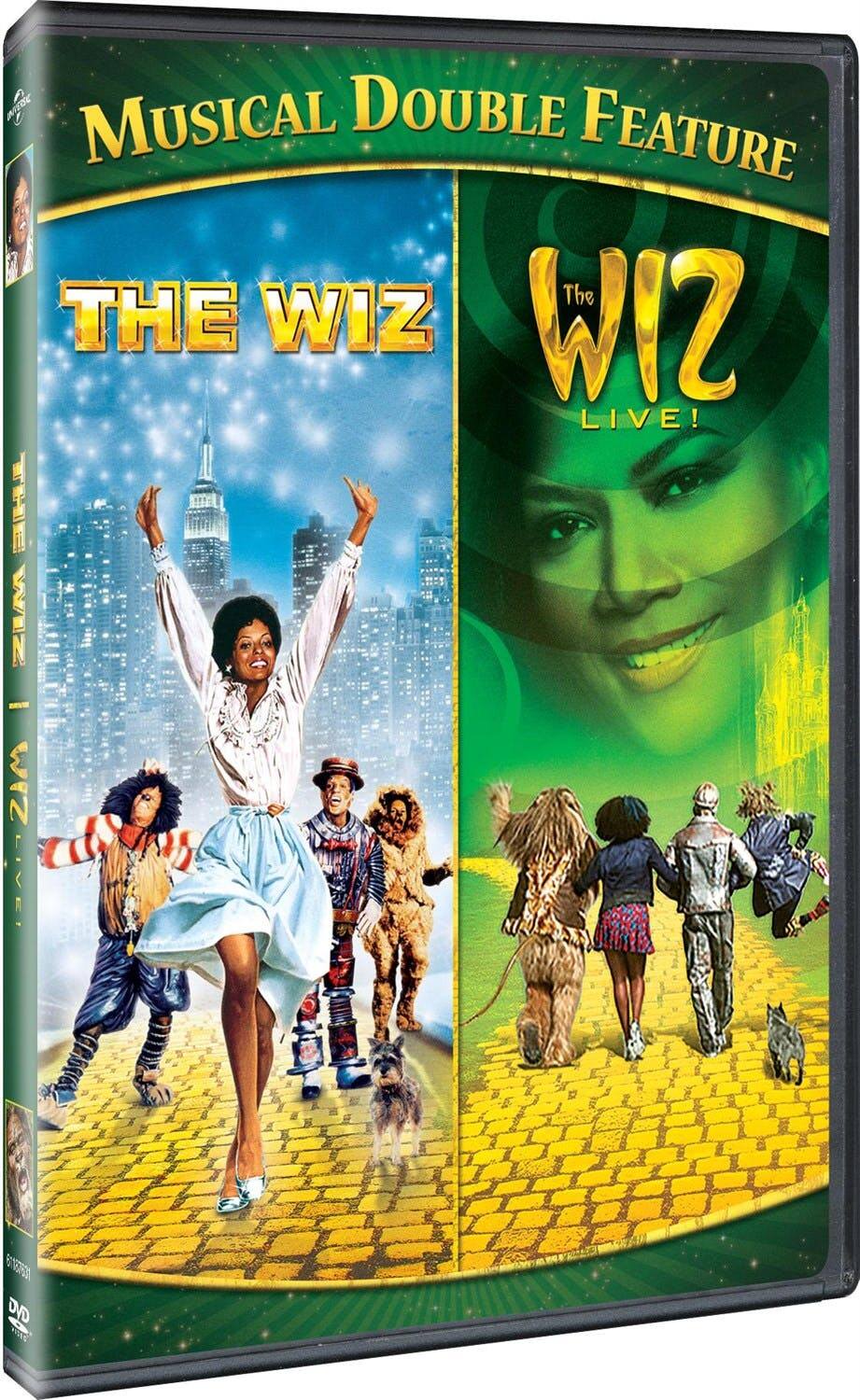 Angle. The Wiz/The Wiz Live! Musical (DVD Double Feature) [DVD].