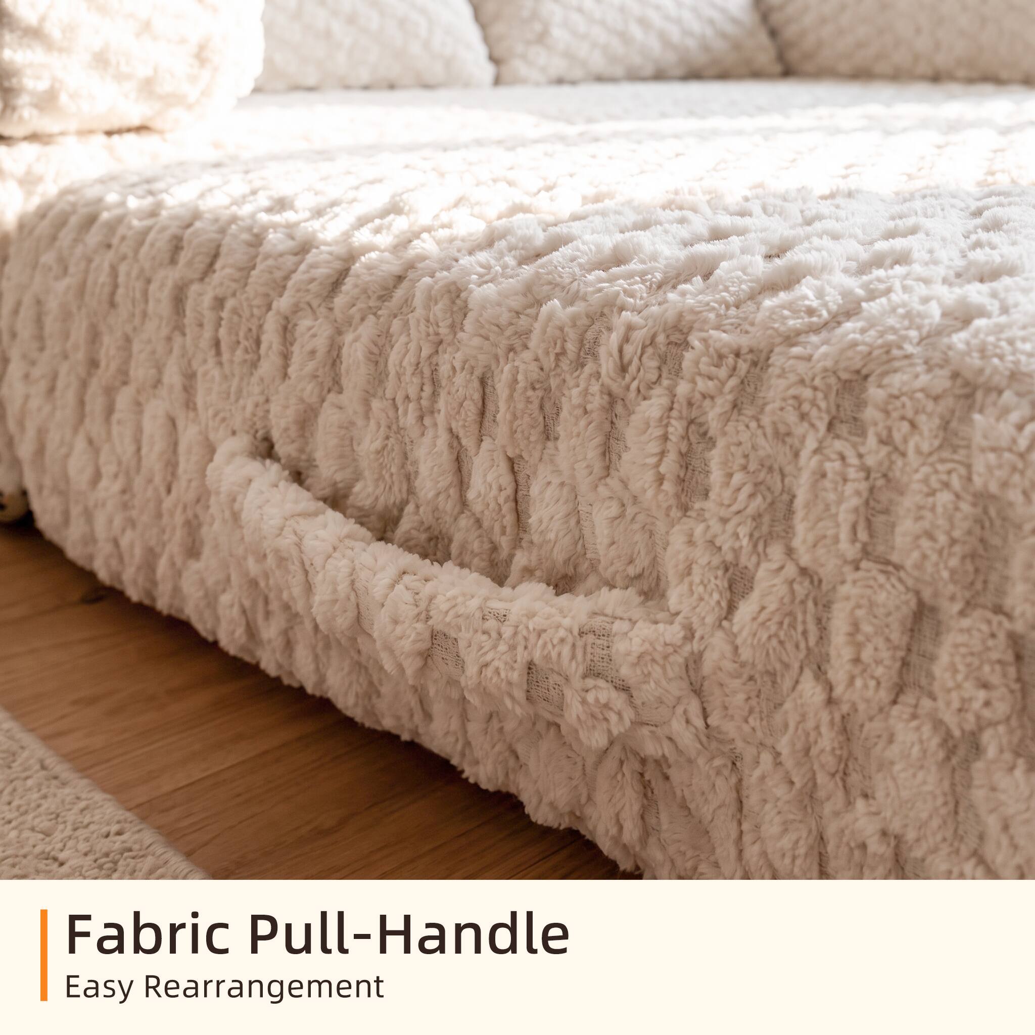 Fabric Pull-Handle  
Easy Rearrangement