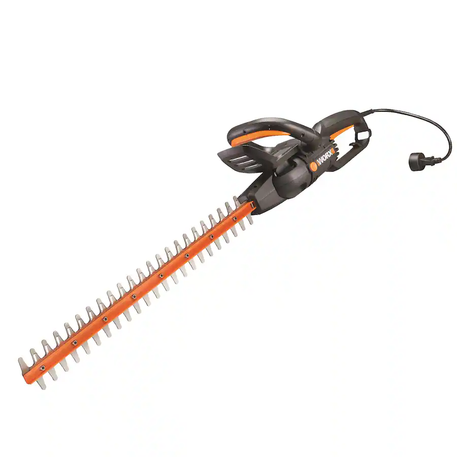 WORX 24 Electric Hedge Trimmer With Rotating Handle Black WG217 Best Buy worx-24-electric-hedge-trimmer-with-rotating-handle-black-wg217-best-buy