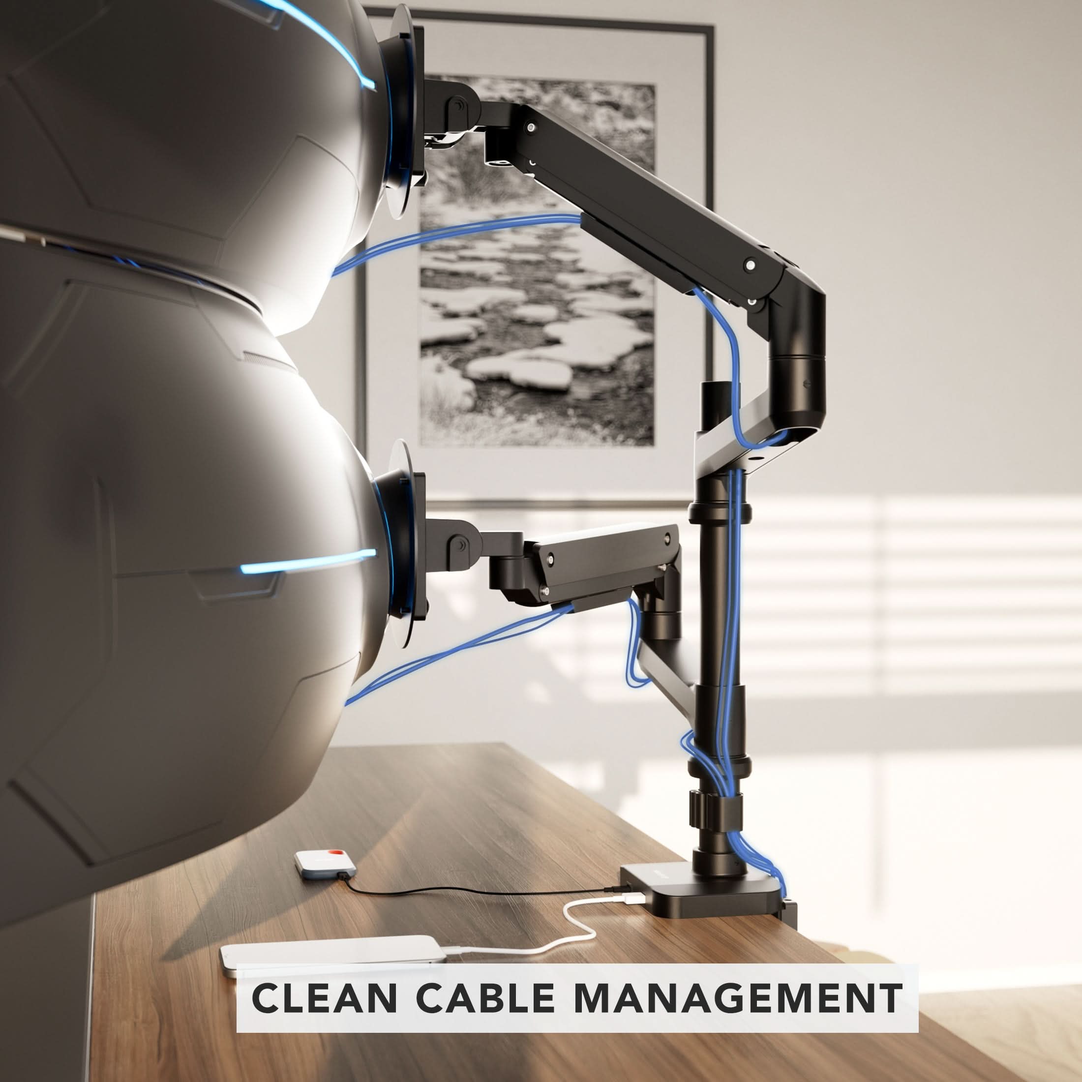 CLEAN CABLE MANAGEMENT